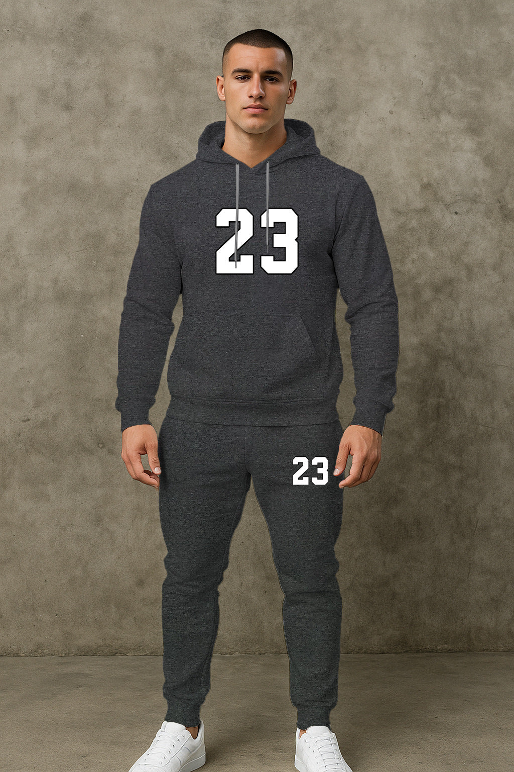 Herren Sportanzug Modern mit Grafikdesign Großstadt Style