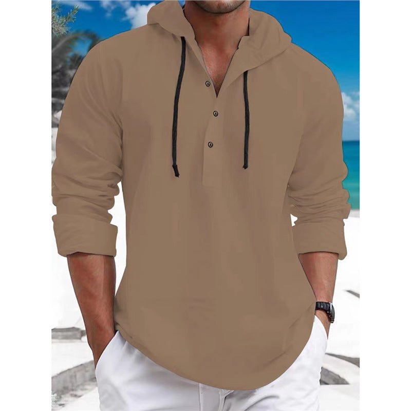Herren Kapuzenpullover Sportlich Freizeit Modern