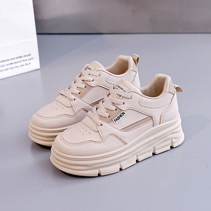 Damen Sneaker Elegante Chunky Laufsohlen Weich