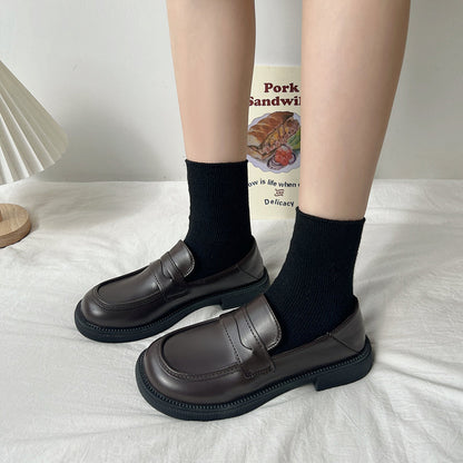 Damen Mokassins Elegante Schuhe mit Relief Detail