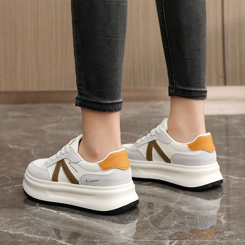 Damen Sneaker Chunky Komfortabel Mit Weichem Innenbett