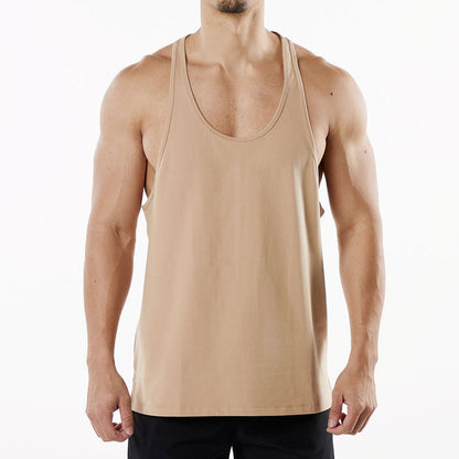 Herren Sportshirt Muskelshirt Racerback Fit Gesund