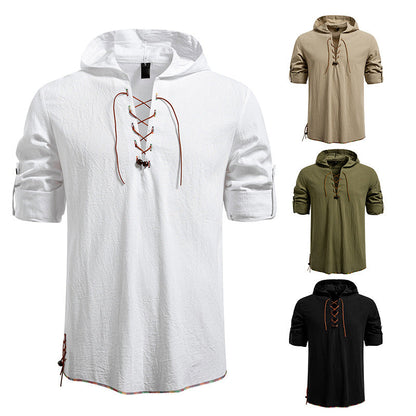 Herren Bluse Mit Schnürung Modern Berlin Style