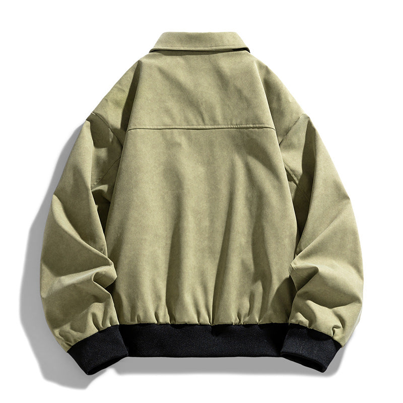 Herren Bomberjacke Lässig Modern Schnitt Berlin Style