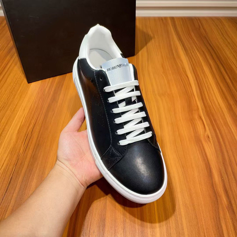 Damen Sneaker atmungsaktiv Sportlich Elegant Lederoberfläche - BerlinGlamour