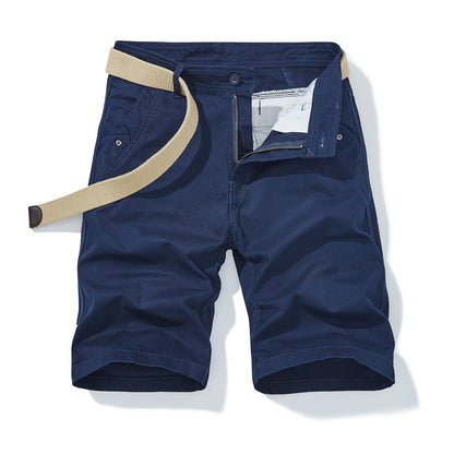 Herren Shorts Cargo Bequem Verstellbar Mit Taschen