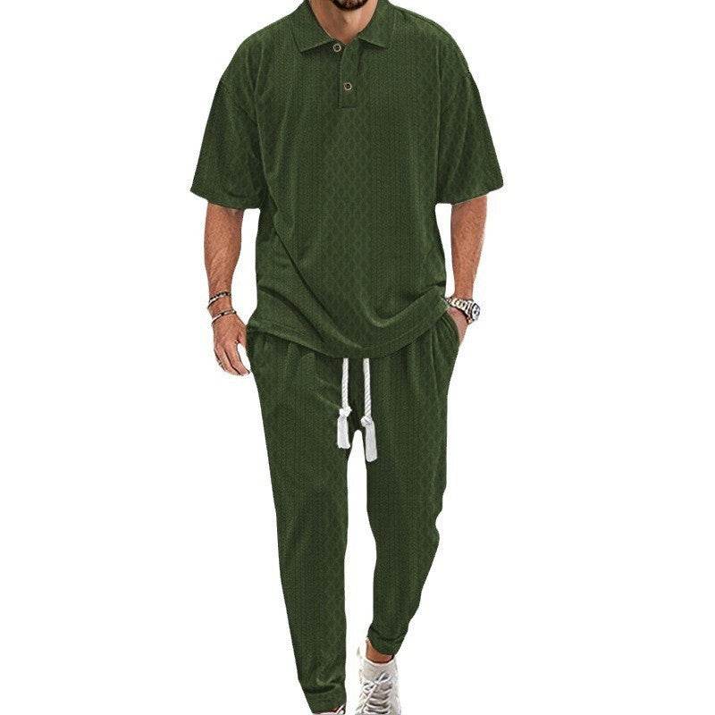 Herren Joggingset Bequem Freizeit Outfit