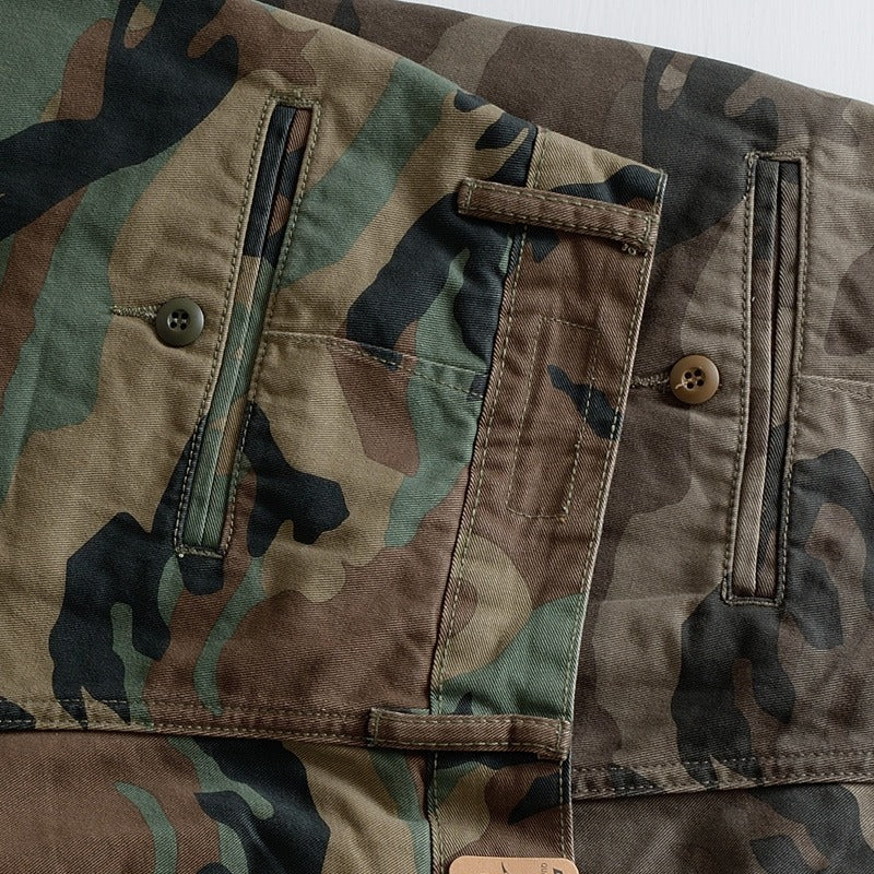 Herren Cargo Shorts Robust Multifunktions Taschen