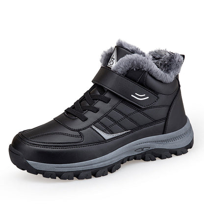 Damen Winterstiefel Isoliert Warm Klettschließe Schnee