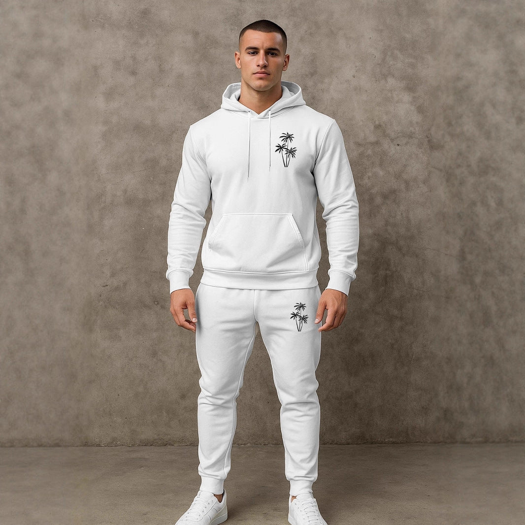 Herren Jogginganzug Kapuzenpullover Bequem Sportlich