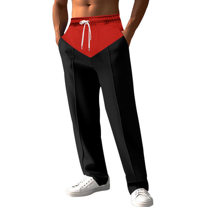 Herren Sweatpants Modern mit Seitentaschen und Slim-Fit