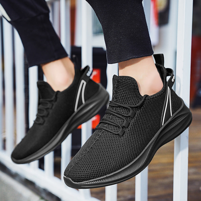 Damen Laufschuhe Leicht Atmungsaktiv Elastisch Sneaker - BerlinGlamour