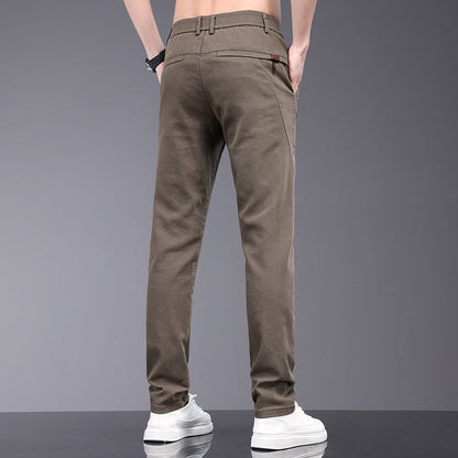 Herren Chino Hose Elastisch Stretch