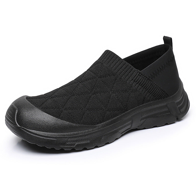Damen Freizeitschuhe Slip-On Elastisch Rutschfest Comfort