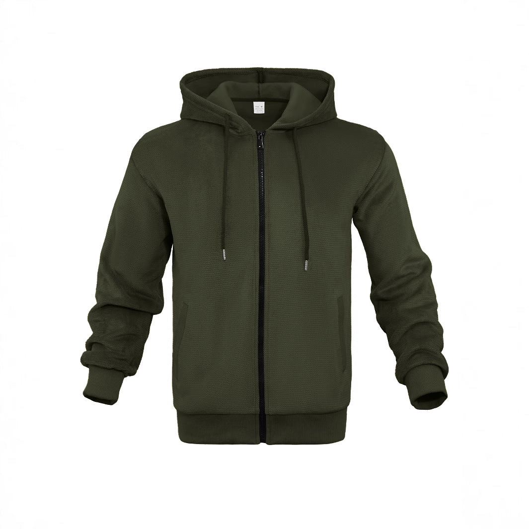 Herren Sportjacke Kapuzenjacke Atmungsaktiv Mesh