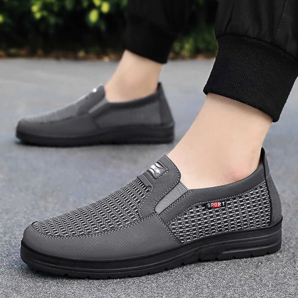 Damen Sport Schuhe Slip-On atmungsaktiv Rutschfest