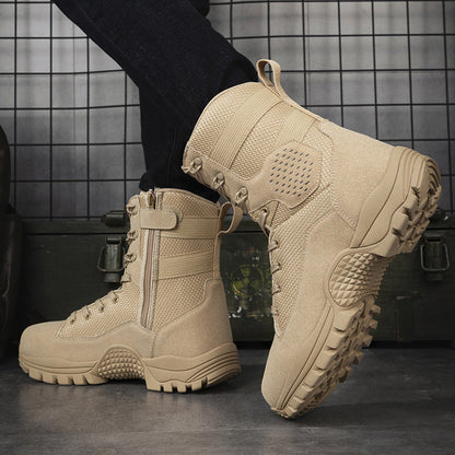 Herren Stiefel Hoch Knöchelschutz Komfortabel Wasserdicht
