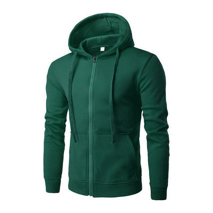 Herren Kapuzenjacke Streetwear Modern Schwarz