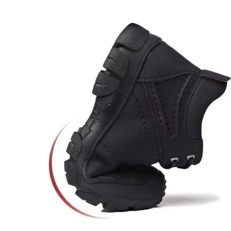 Wanderschuhe Damen Outdoor Stiefelette Warm Rutschfest
