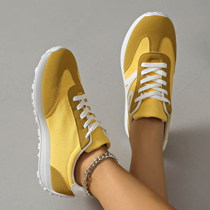 Damen Sneaker Sportlich ModeSchuhe Weiße