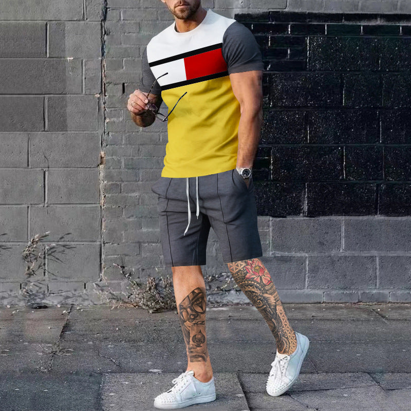 Herren T-Shirt Kurzarm Sportlich Berlin Design