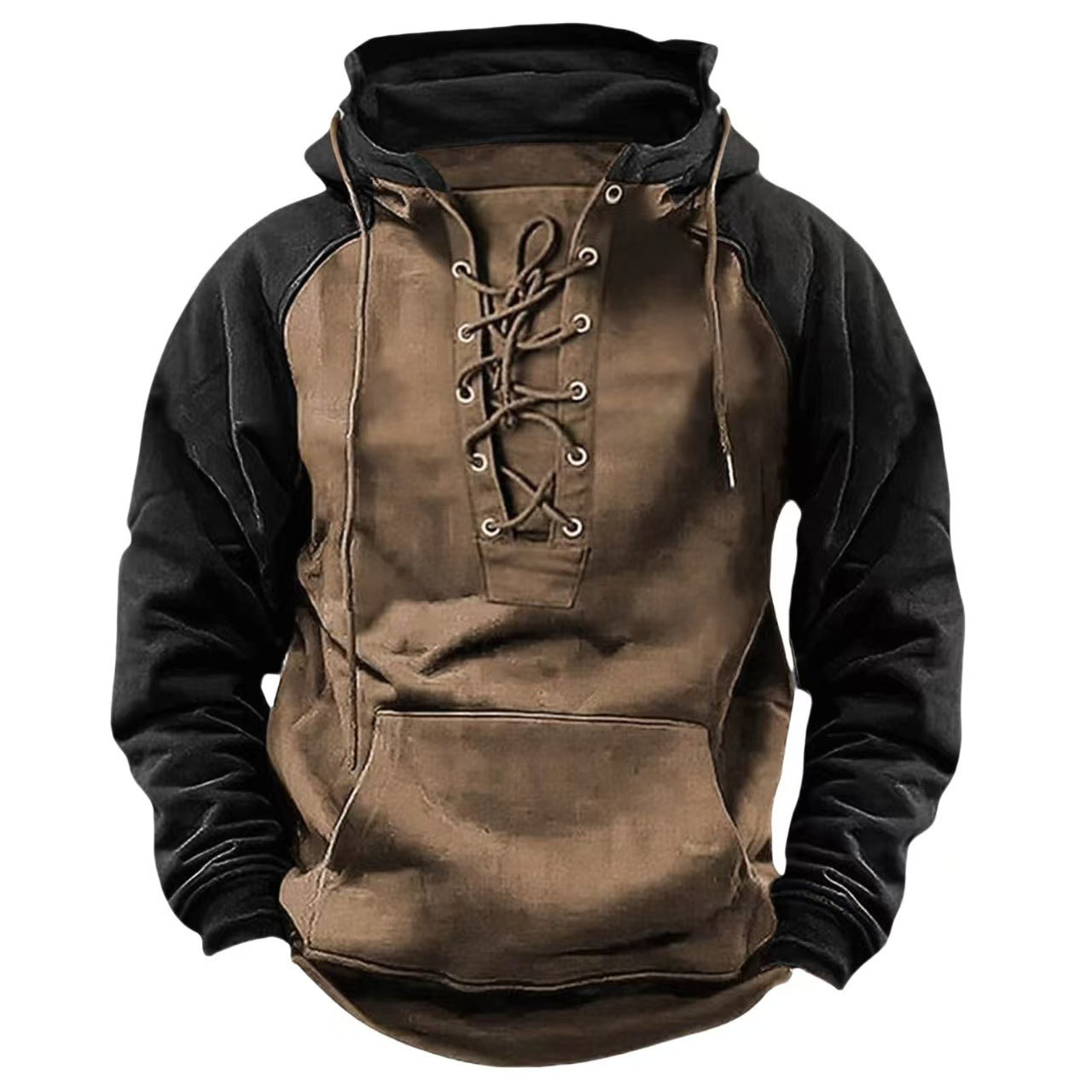 Herren Kapuzenpullover Modern Schnürverschluss Gemütlich