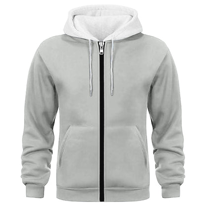 Herren Kapuzenjacke Doppellagig Warm Wasserabweisend