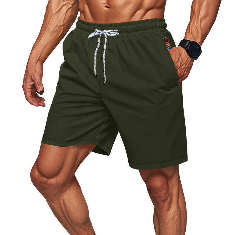 Herren Schwimmshorts Sportlich Elastisch Mit Taschen