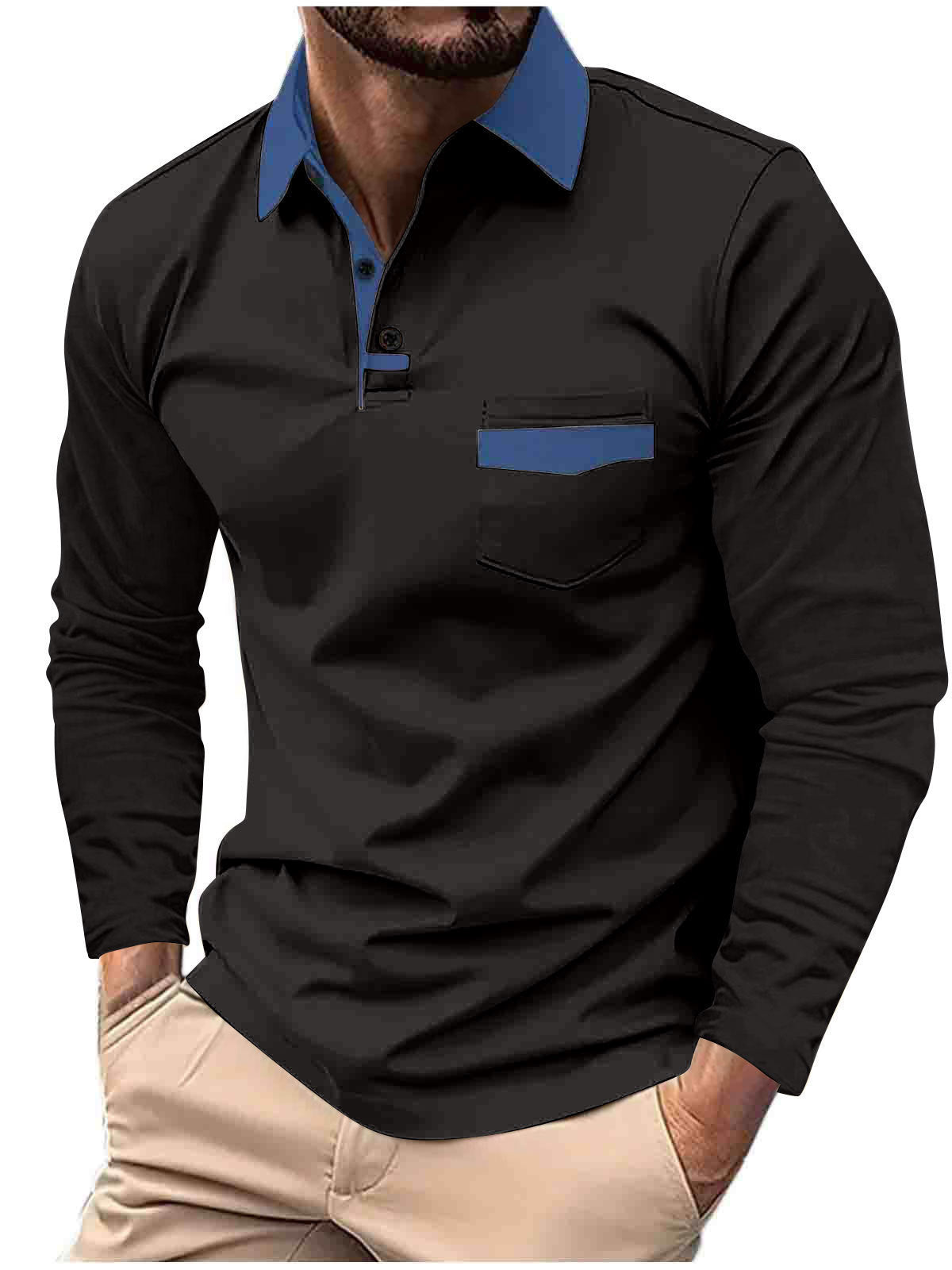 Herren Polohemd Elegant Slim Fit Berlin