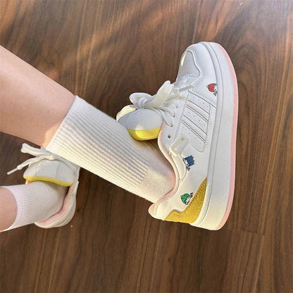 Damen Sneaker Modisch Weich mit Dämpfung