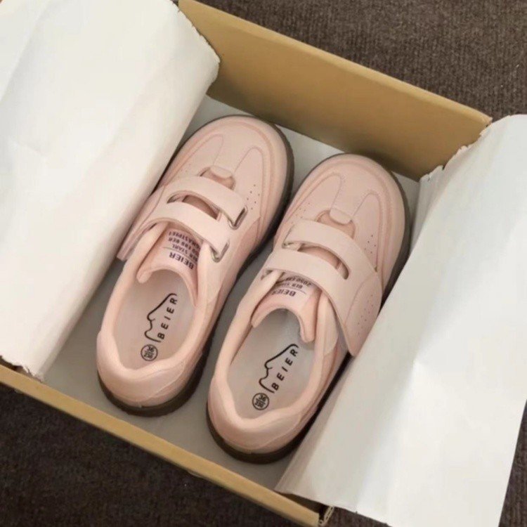 Damen Sportschuhe Schnür Sneaker Bequem Klettverschluss