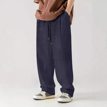 Herren Hose Elegant Lässig Lockere Bequem