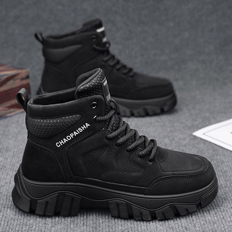 Damen Sneaker High-Top atmungsaktiv rutschfest Outdoor Schuhe
