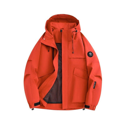 Wasserdichte Herren Outdoor-Jacke Funktionell