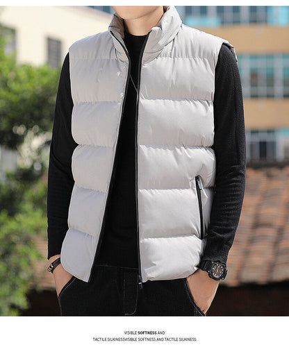 Herren Steppweste Leicht Warm Modern