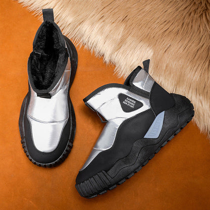 Damen Winterstiefel Warm Rutschfest Weich Innenschuh