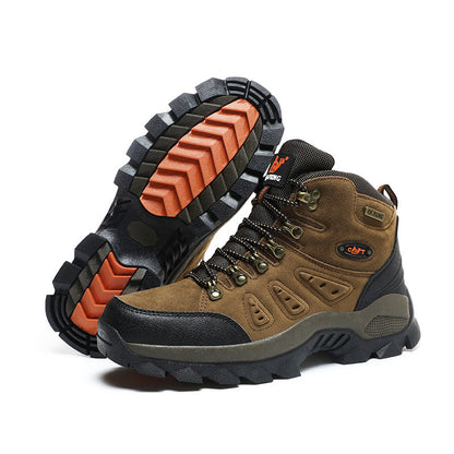 Wanderschuhe Herren Trekkingstiefel Wasserdicht Atmungsaktiv