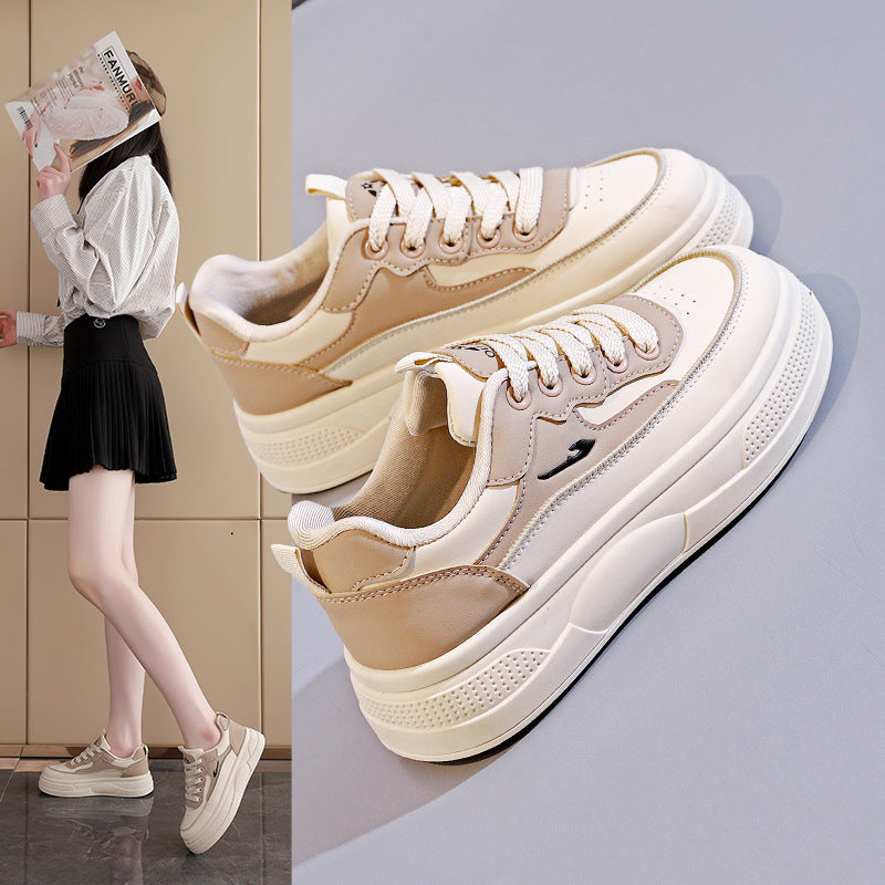 Damen Sneaker Plattform atmungsaktiv Modisch - BerlinGlamour