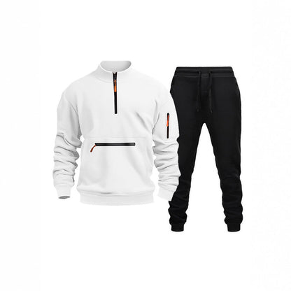 Herren Sport Set Sweatshirt Jogginghose Bequem Modern - BerlinGlamour