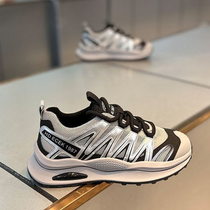 Damen Sneaker Sportlich atmungsaktiv mit Weichdämpfung