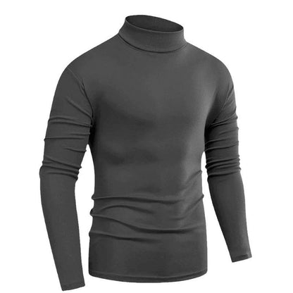 Elegantes Herren Polohemd Langarm Modern