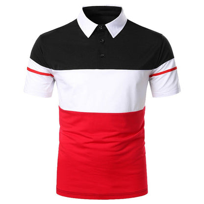 Herren Poloshirt Modern Streifenfashion Slimfit - BerlinGlamour