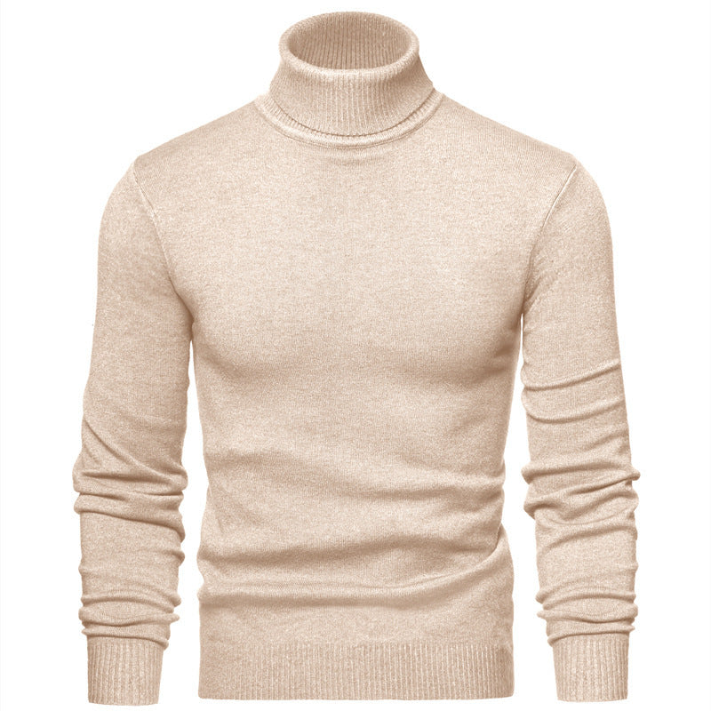 Herren Rollkragenpullover Weich Wolle Elegent Zeitlos - BerlinGlamour