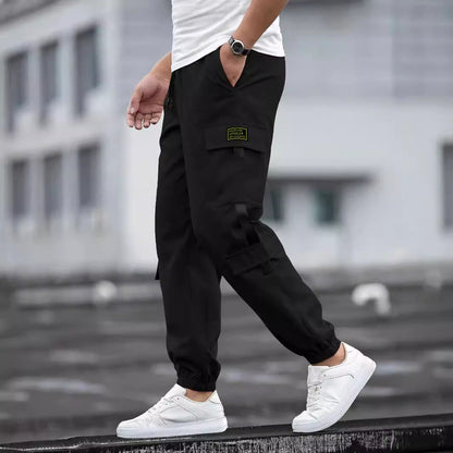 Herren Cargo-Hose Elastisch Vieltaschig Modern - BerlinGlamour
