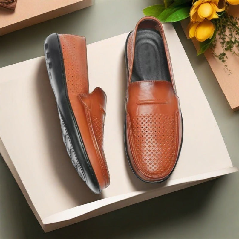 Herren Slipper atmungsaktiv Komfortabel Warm