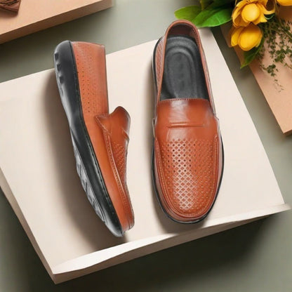 Herren Slipper atmungsaktiv Komfortabel Warm