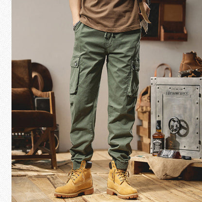 Herren Cargohose Elastisch Vieltaschig Praktisch
