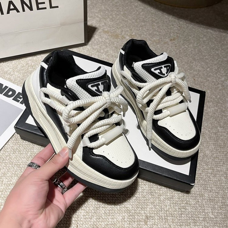Damen Sneaker Sportlich Dicksohlige Schuhe Modern