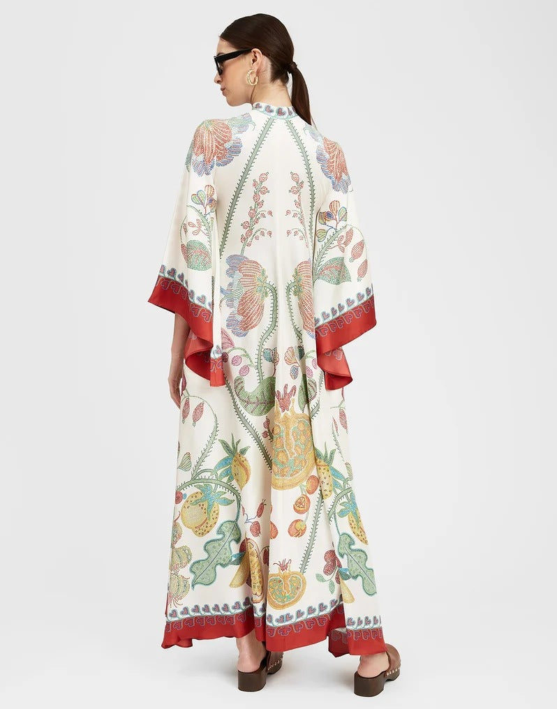 Viertelarmkleid mit Druck Damen Geschenk Berlin