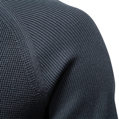 Herren Strickpullover Rundhals Modernes Muster